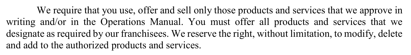 2025 edition, page 52: approval-gated product line broadened to 