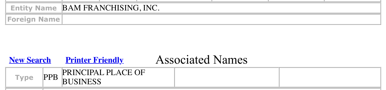 Oregon registry: the 2011 entity, status inactive.