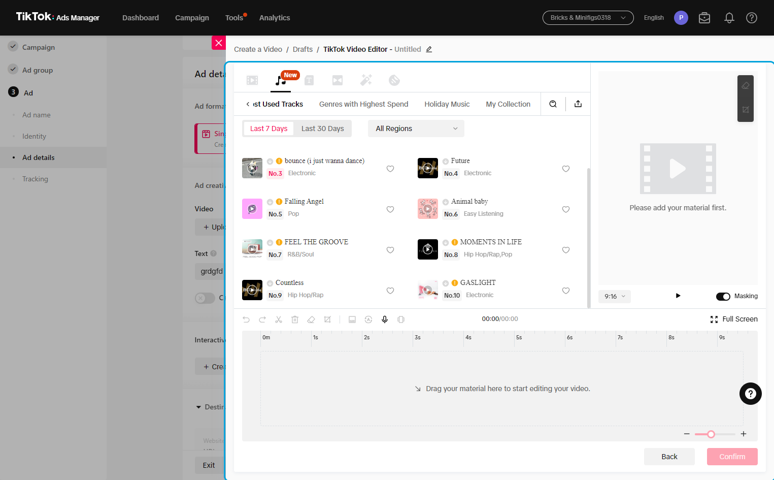 Music here should be pre-approved for commercial use. We have also linked a music library in the guide of TikTok commerc