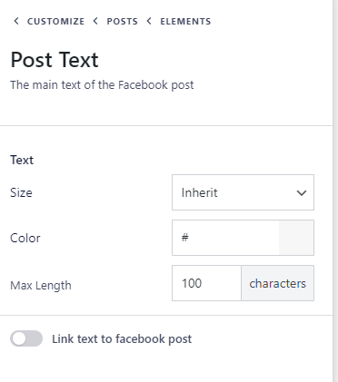 100 - 150 characters look better generally, making your posts more uniform in their carousel, but this is not required.