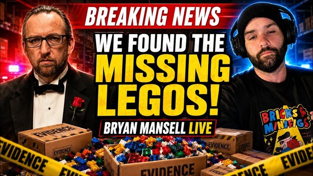 Sheldon Norcross and Bryan Mansell on a live stream about the returned LEGO sets